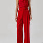 Astr - Bryony Linen Blend Pleated Pants