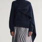 A.L.C. - Davin Draped Wool Sweater