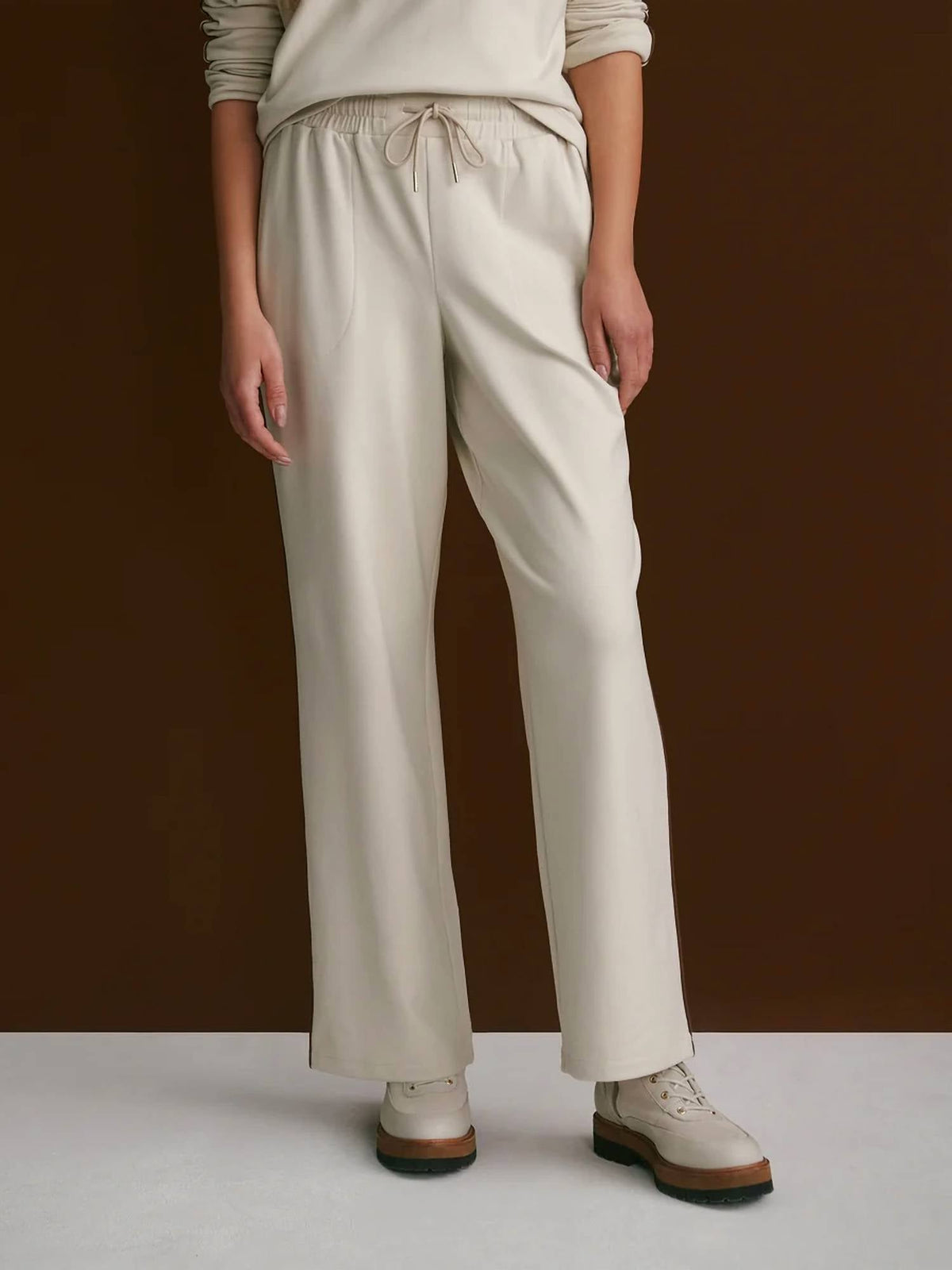 Varley - Brushed Rib Straight Leg Pant