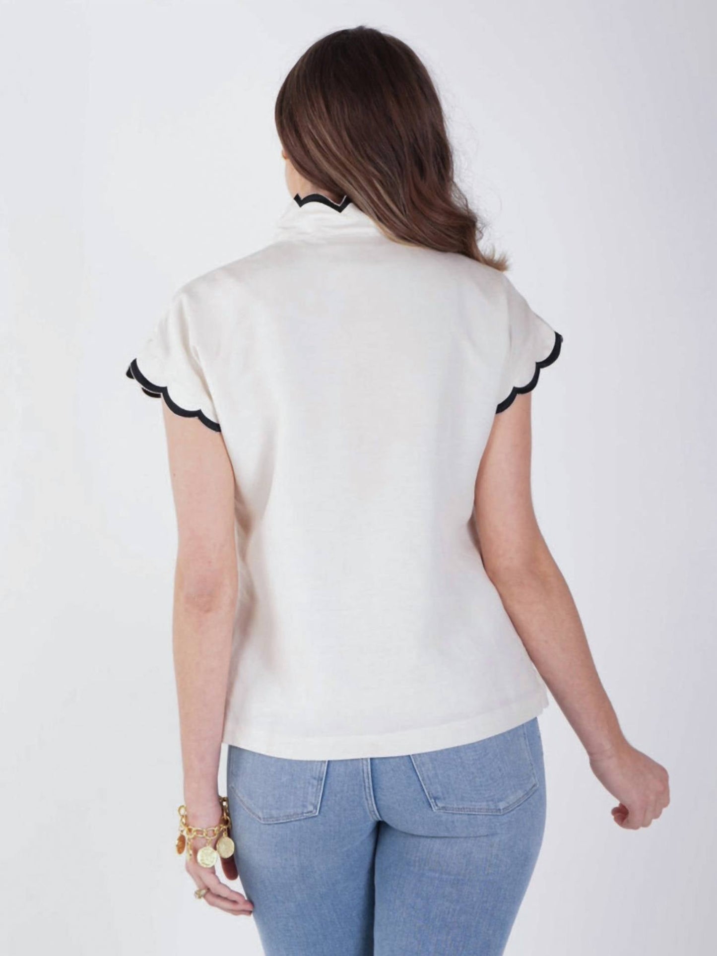 Emily Mccarthy - Orchid Cap Sleeve Top