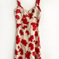 Greylin - Women's Madi Linen Sweetheart Neck Midi Dress