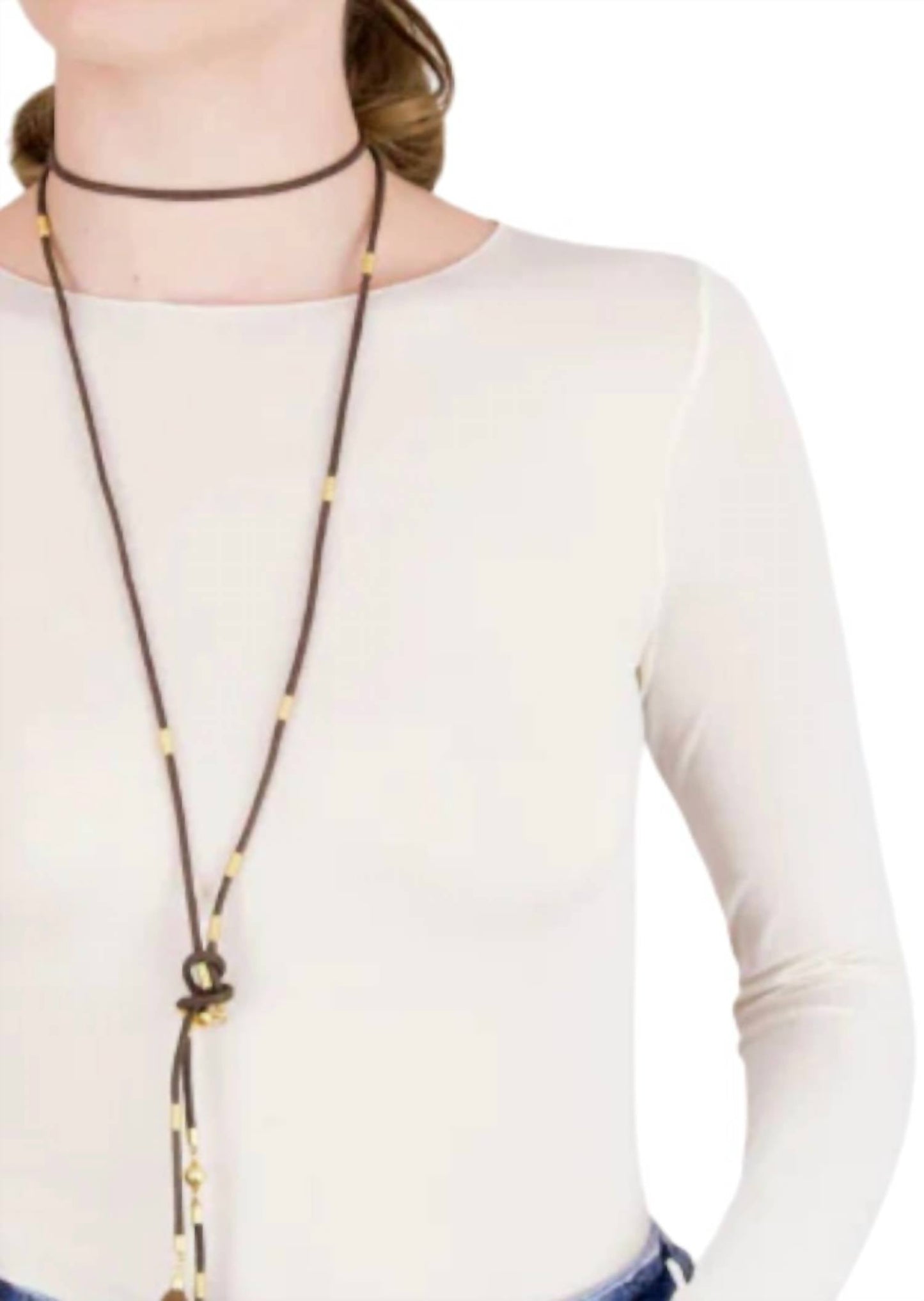 Amb Designs - Solid Raw Edge Second Skin Top