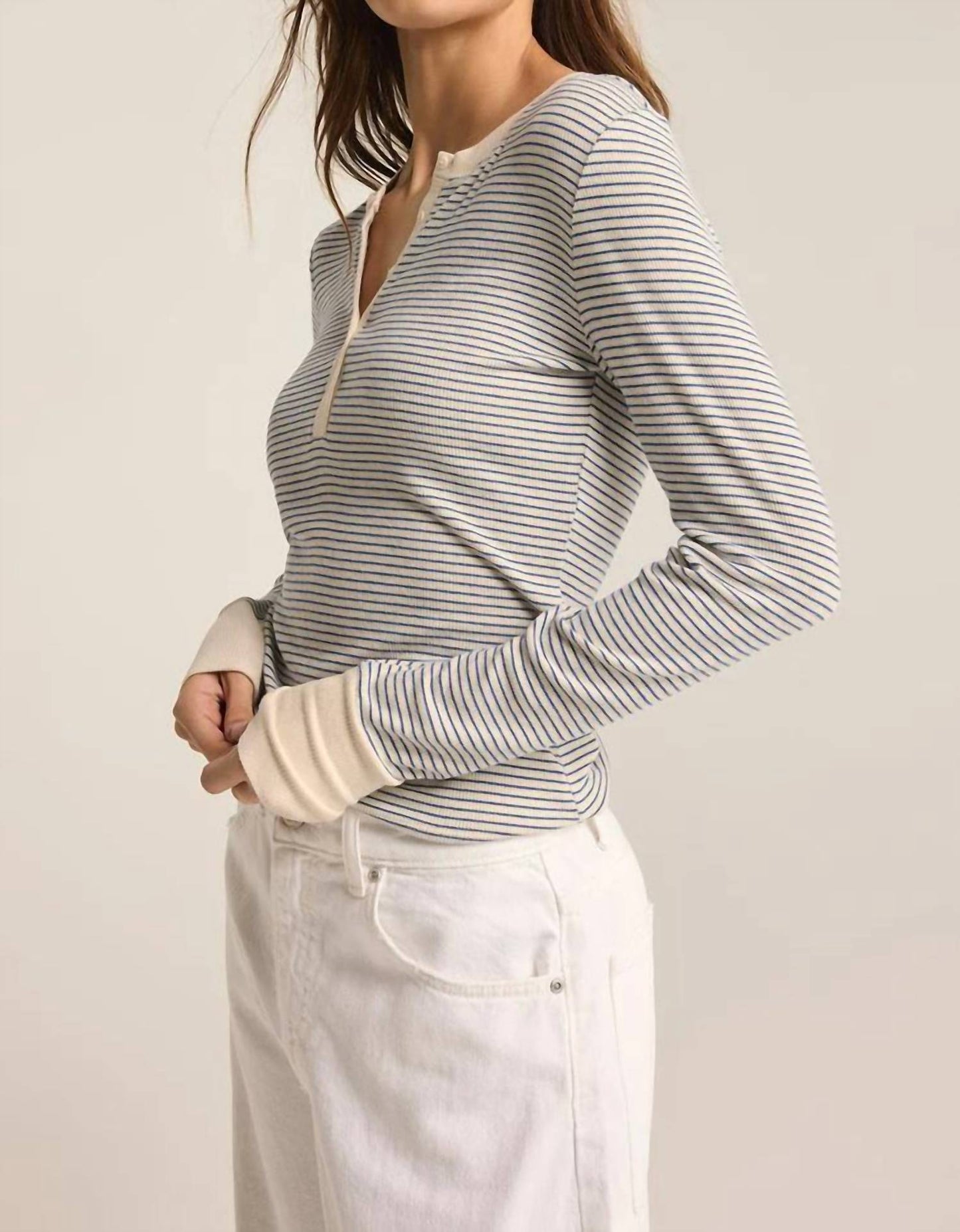 Z Supply - Scarlett Rib Henely Top