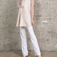 Dolce Cabo - Women's Cream Fur Collar Vest