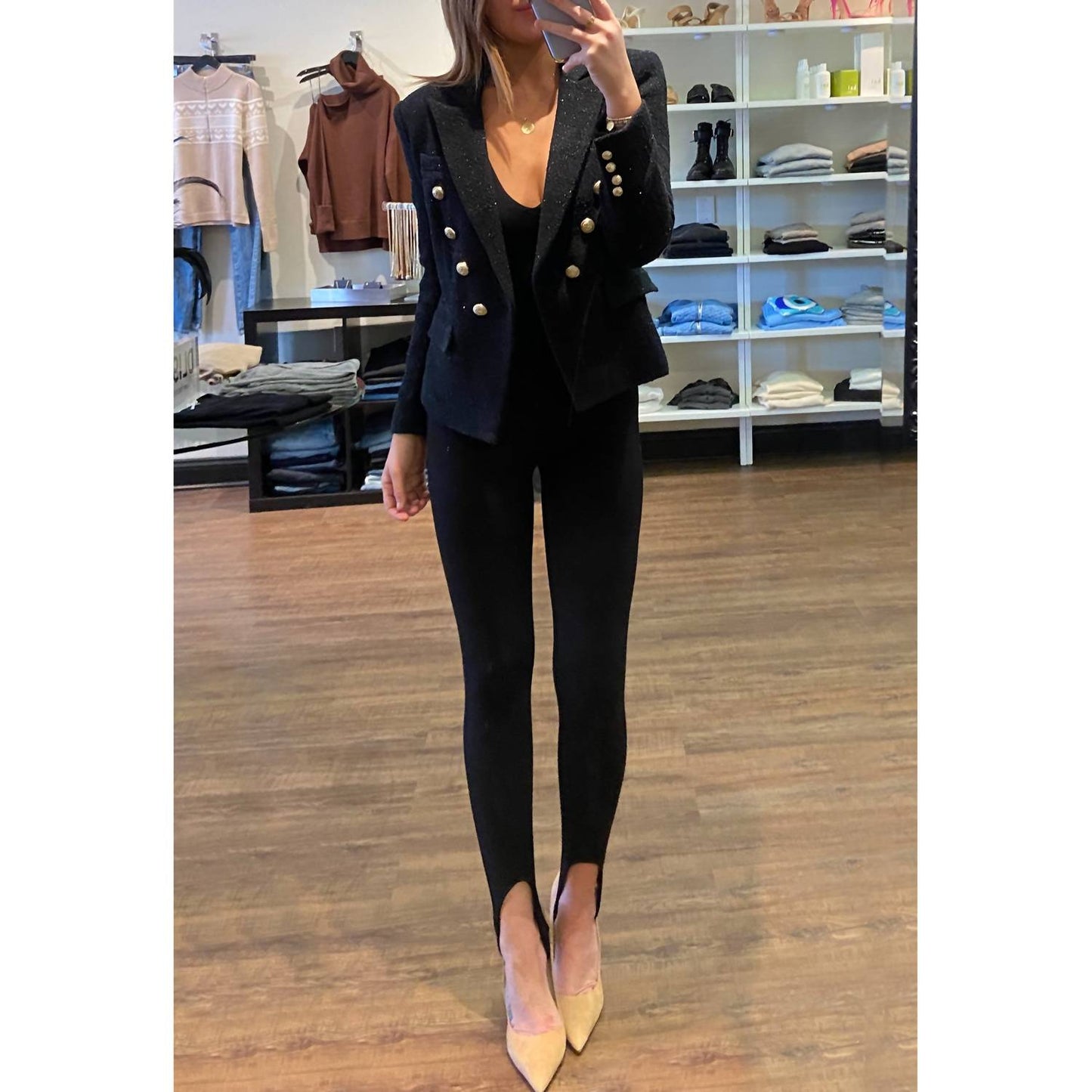 Amanda Uprichard - Rebel Stirrup High Waisted Legging