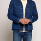 Current/Elliott - Denim Button Down Blazer