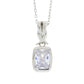 Cubic Zirconium Fashion Pendants Sterling Silver