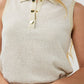 Esqualo - Sleeveless Sweater Polo