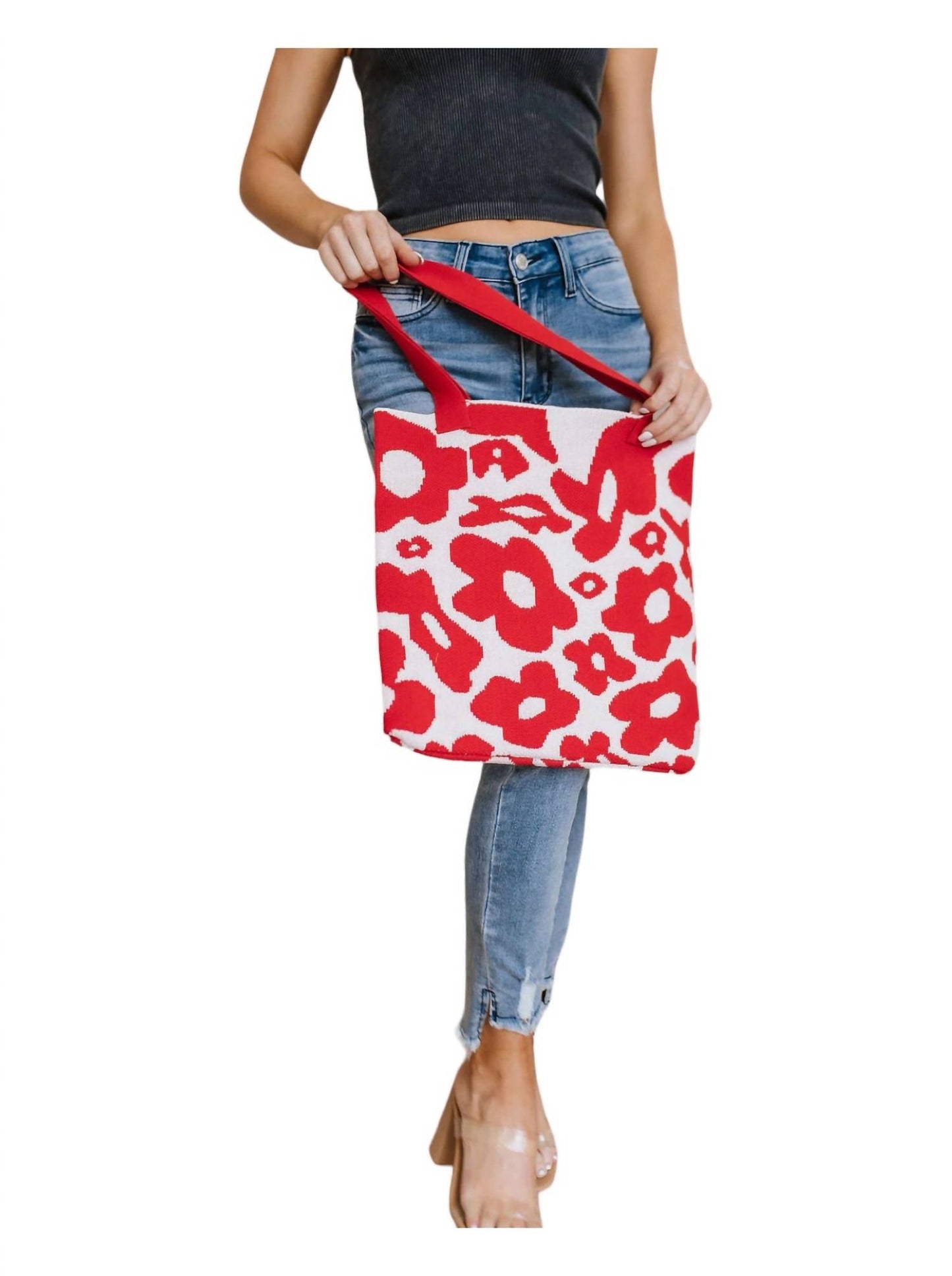 123 Amore - Lazy Daisy Knit Bag