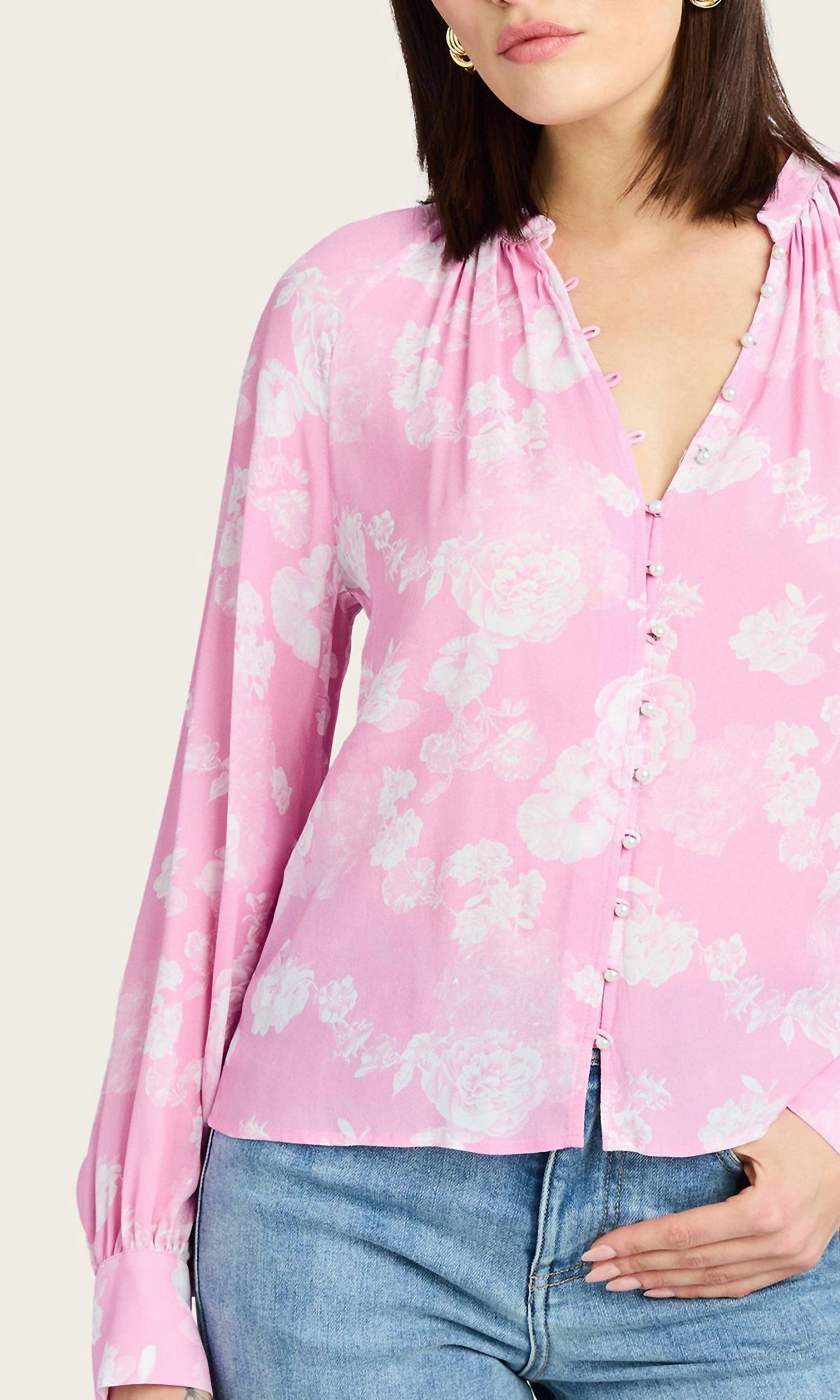 Free People - Sophia floral blouse