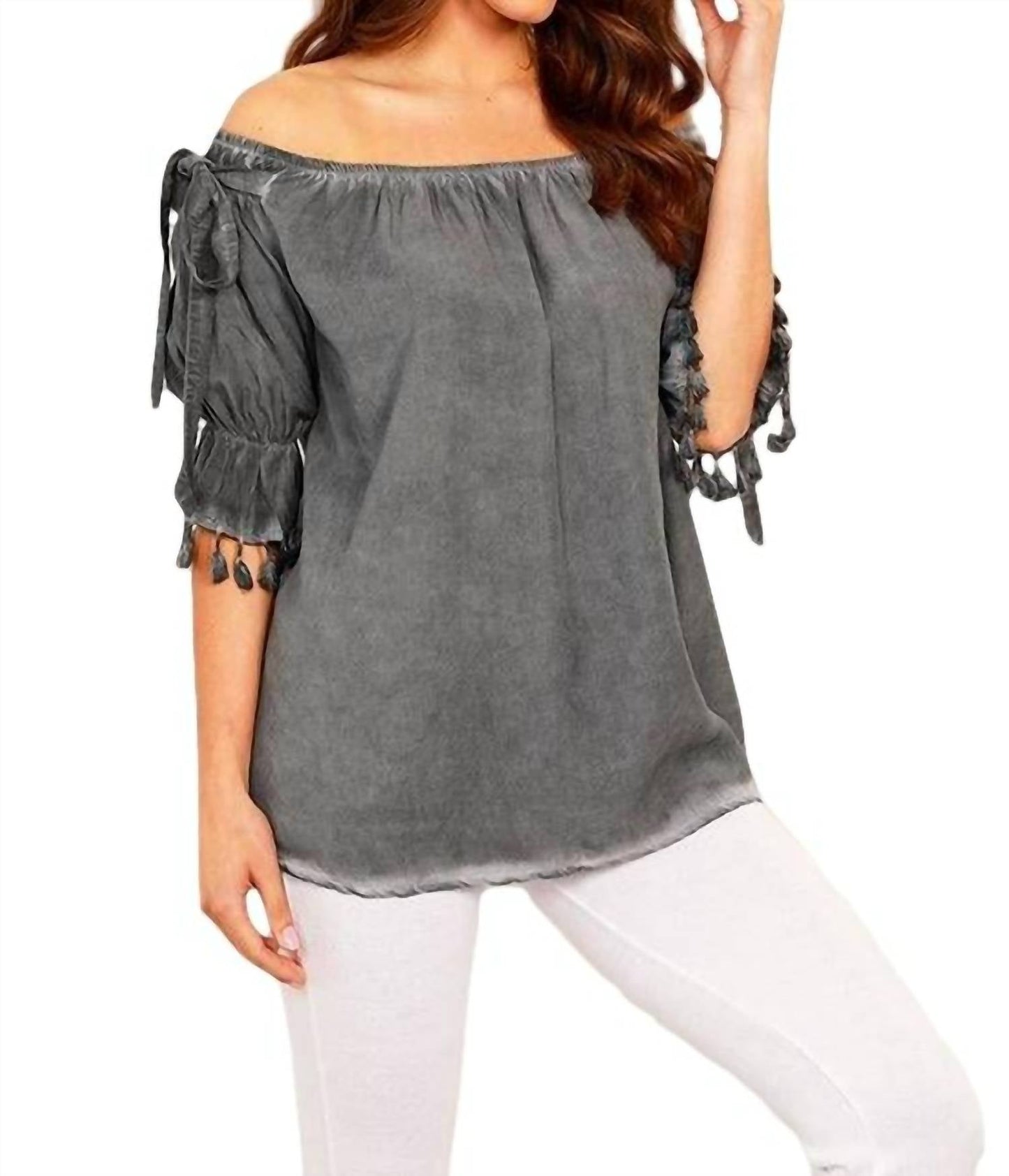 French Kyss - Leanne Off The Shoulder Top
