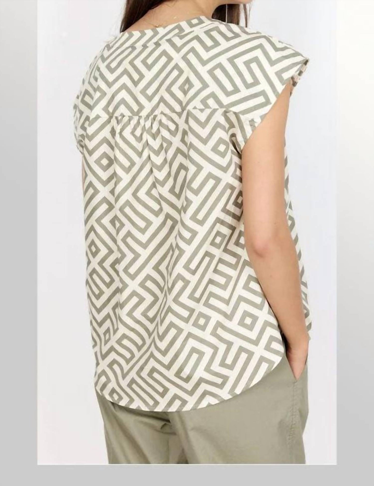 Soya Concept - Split Neck Blouse
