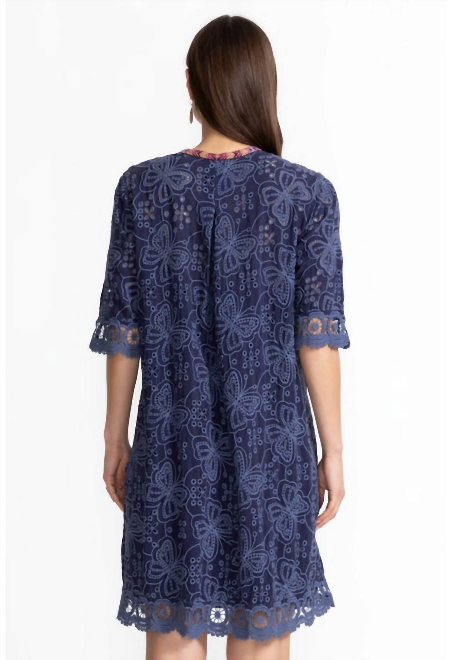 Johnny Was - MALFI MANDARIN COLLAR DRESS