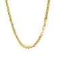 3.15mm 14k Yellow Gold Diamond Cut Round Franco Chain
