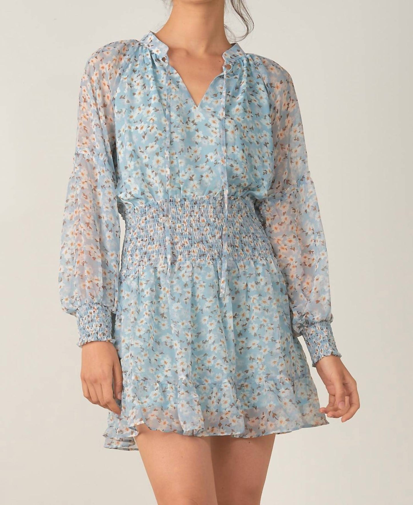 Elan - Smock Waist Dress
