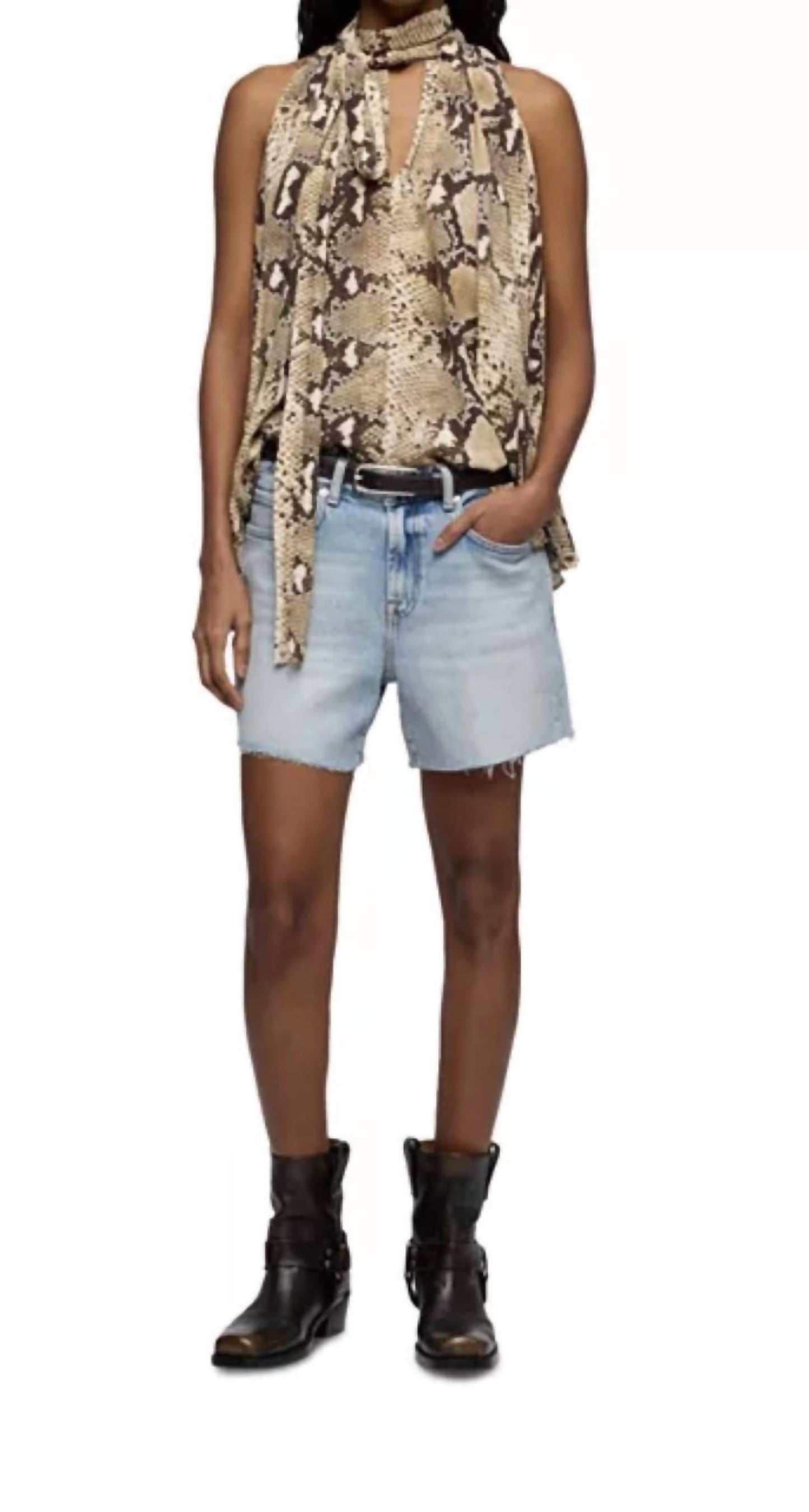 7 For All Mankind - The Monroe Long Shorts