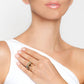Avenue Chic - Women's Ovali Eternity Stacking Ring