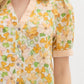 Entro - Molly Floral V-neck Blouse