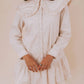 Aureum - Ava Ruffled Collar Mini Shirt Dress