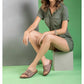 Andrea - Women's Double Buckle Strap Sandals