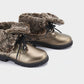 Mayoral - Kid's Faux Fur Lined Biker Boots