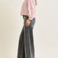 Judy Blue - Mid Rise Palazzo Split Back Yoke Jeans