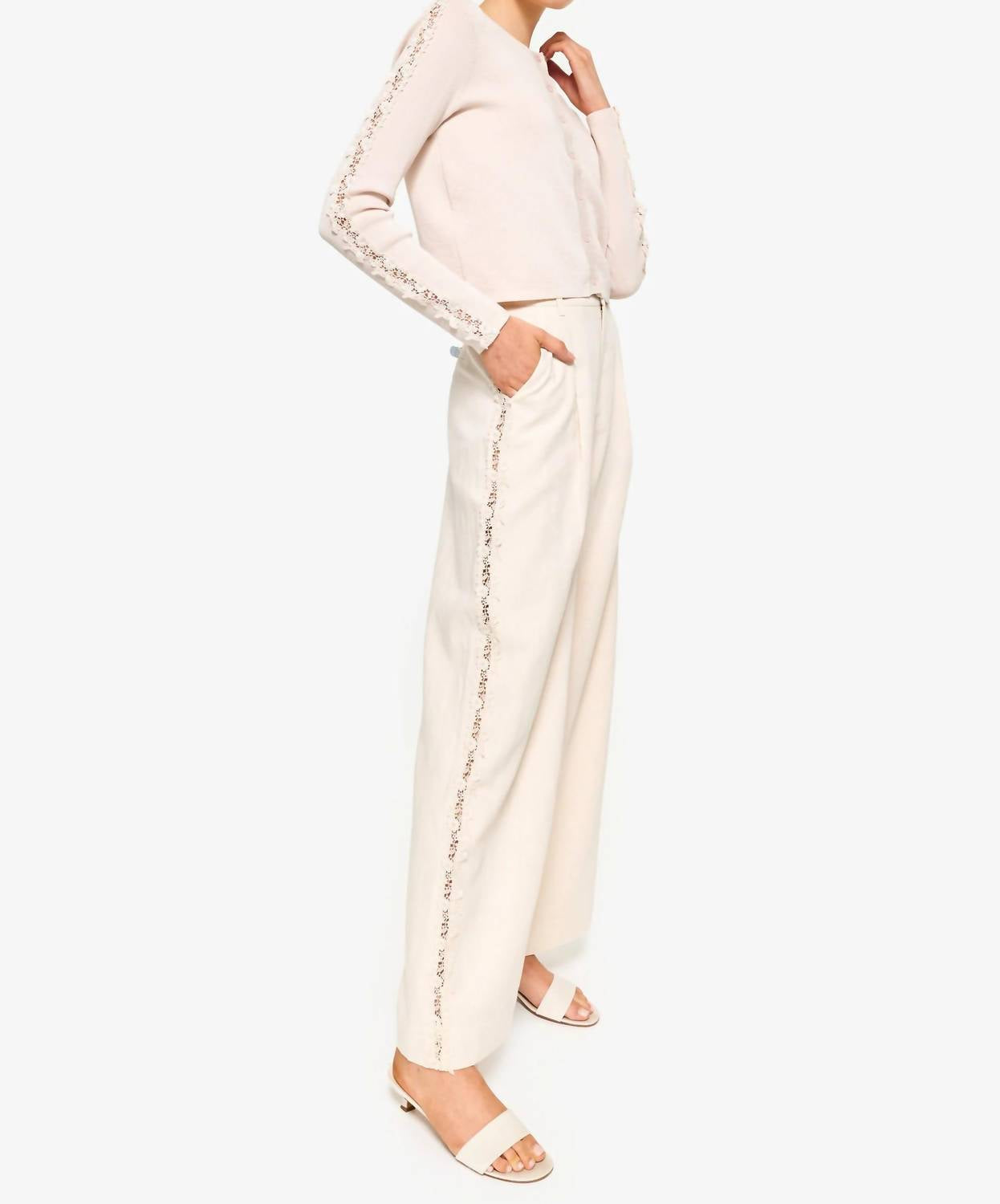 Cami Nyc - Lorca High Rise Linen Pants