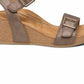 Aetrex - LEXA QUARTER STRAP WEDGE SANDAL
