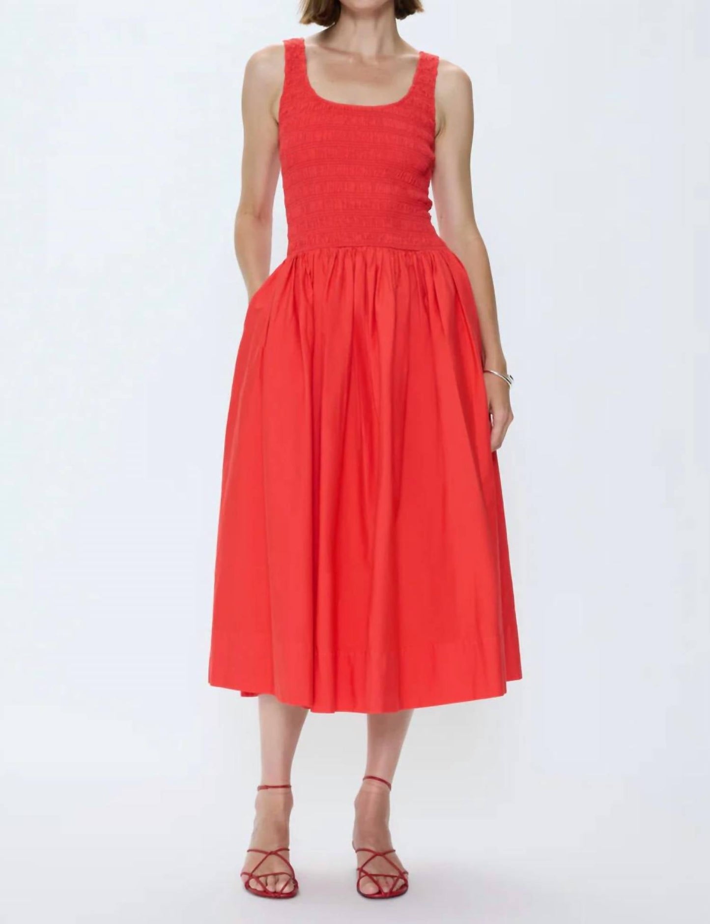 Pistola - Alessia Smocked Drop Waist Dress