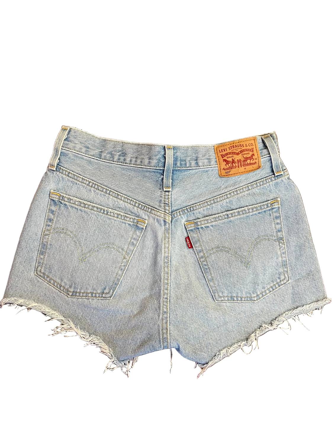 Levi'S - Women's 501 Distressed Denim Cutoff Shorts