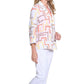 Multiples - 3/4 Sleeve Button Front Jacket