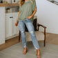 Zenana - Mineral Wash T Shirt