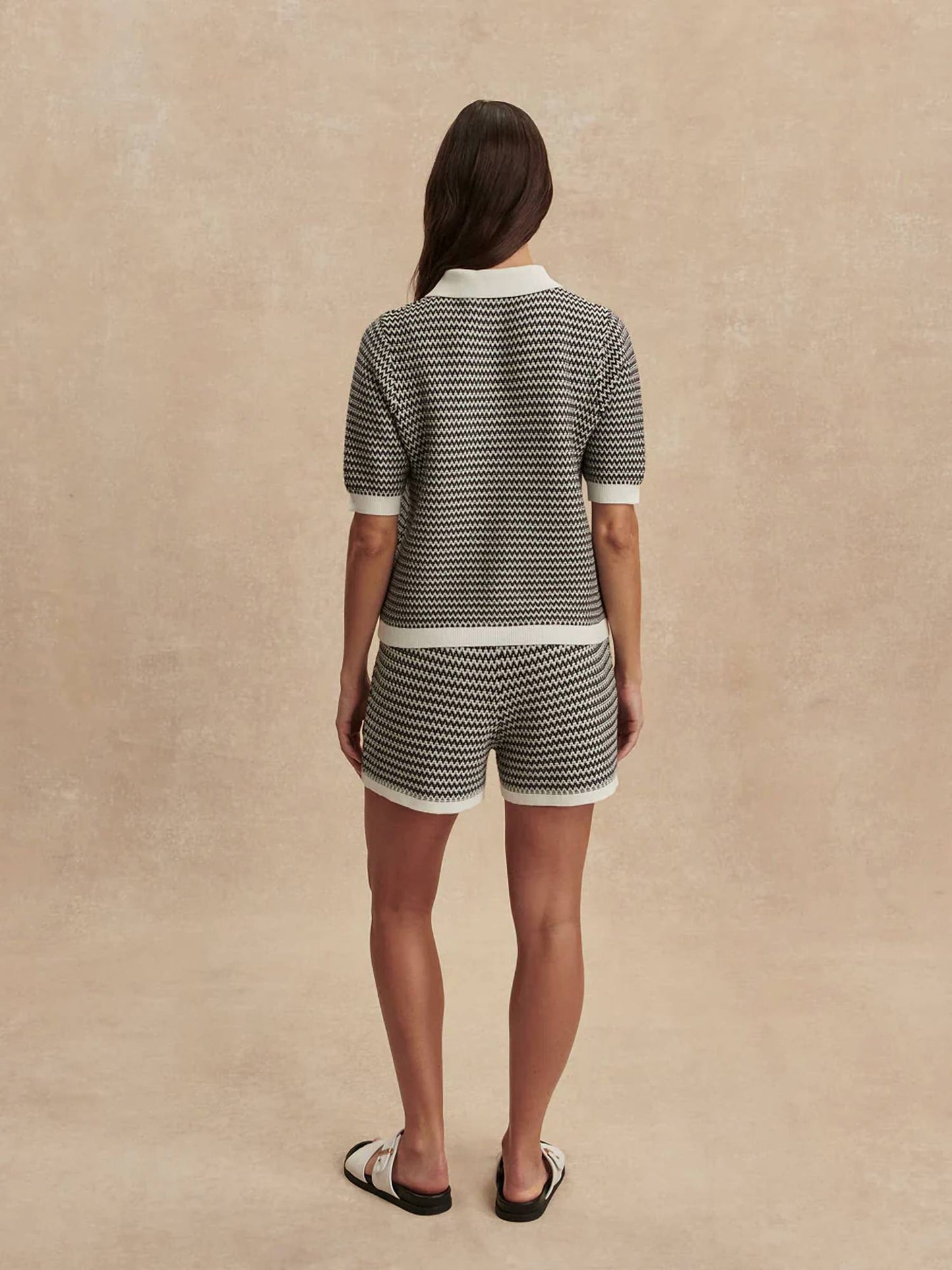 Varley - Gaelle Polo Knit Top