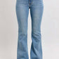 Judy Blue - Western Embroidery Detail Flare Jeans