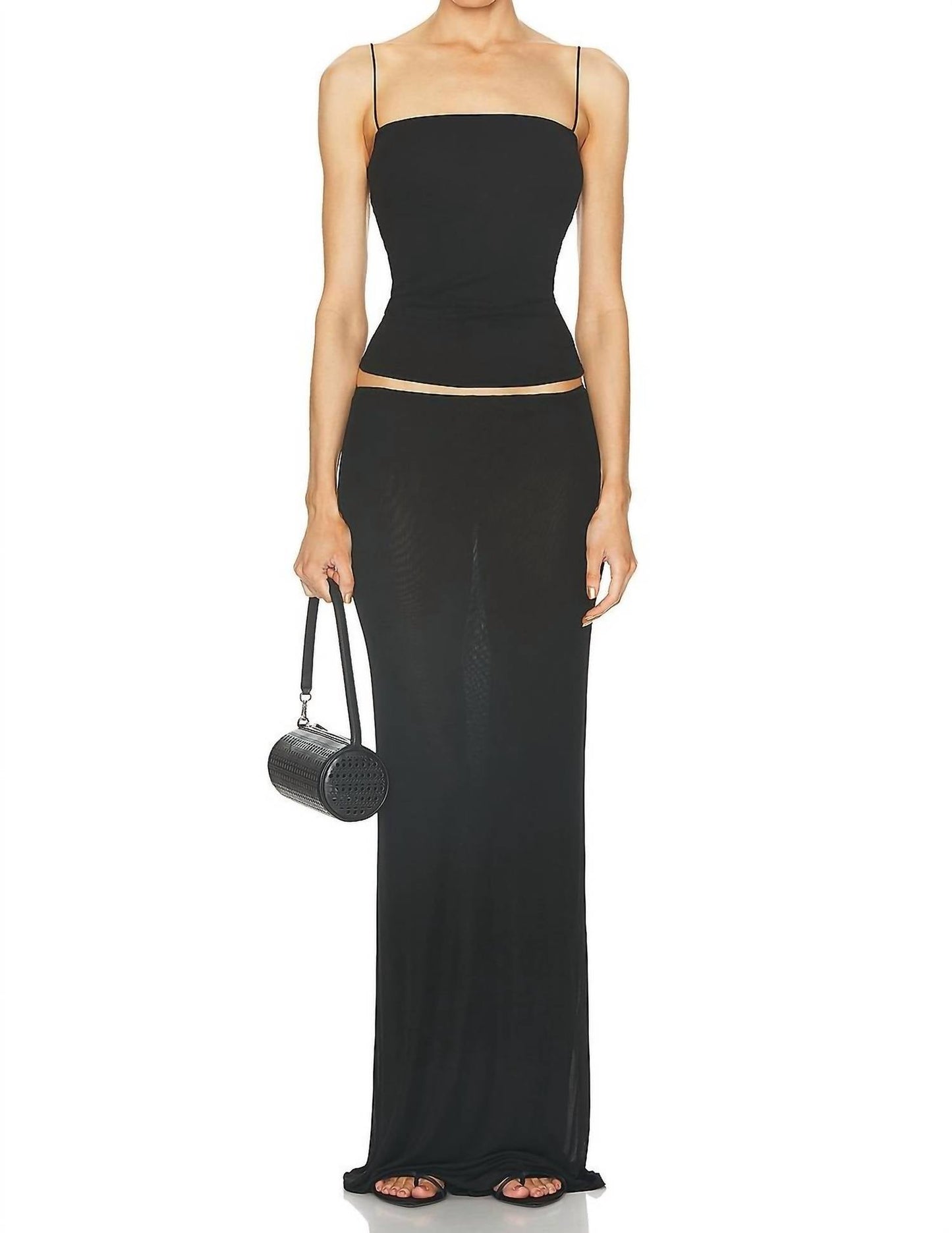 Enza Costa - Supima Cotton Essential Strappy Tank Top