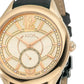 Alor - 0.05 Cts Leather Strap Diamond Watch