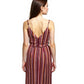 Aqua - Resort Sleeveless Wrap V-neck Maxi Dress