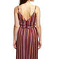 Aqua - Resort Sleeveless Wrap V-neck Maxi Dress