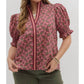 Entro - Rachel Short Sleeve Top