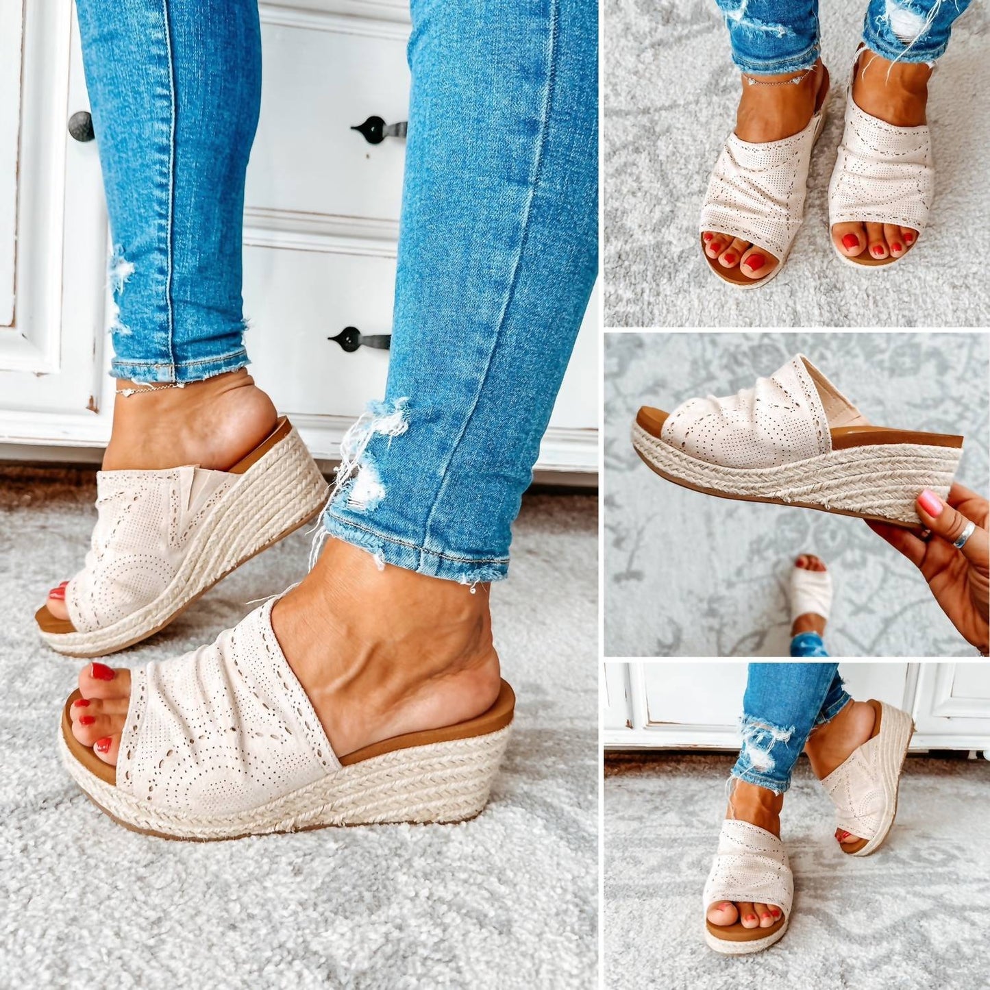 Very G - Women's Marie Wedge Sandal
