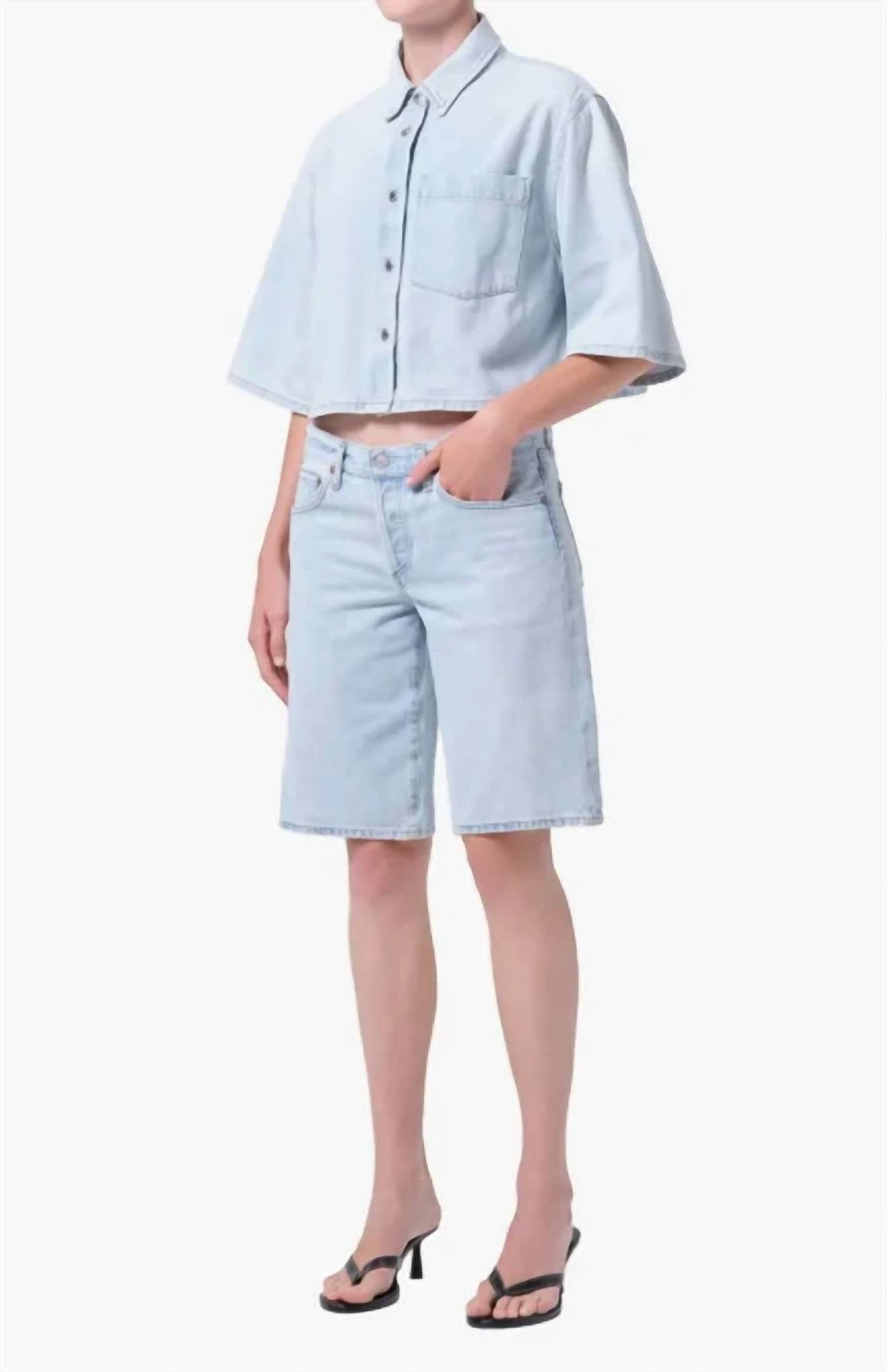 Agolde - Women's Tomine Button-up Shirt