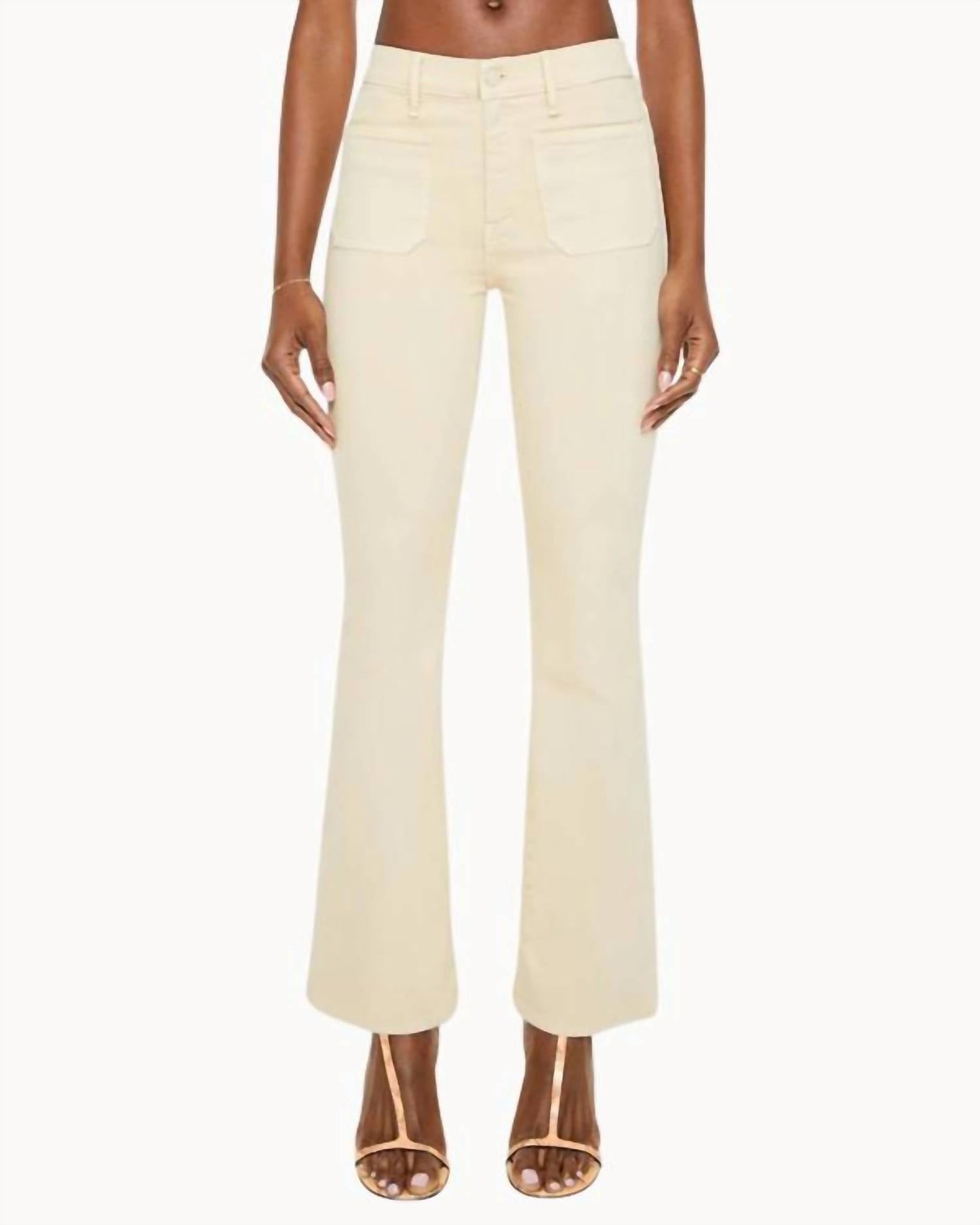 Mother - Patch Pocket Weekender Jean