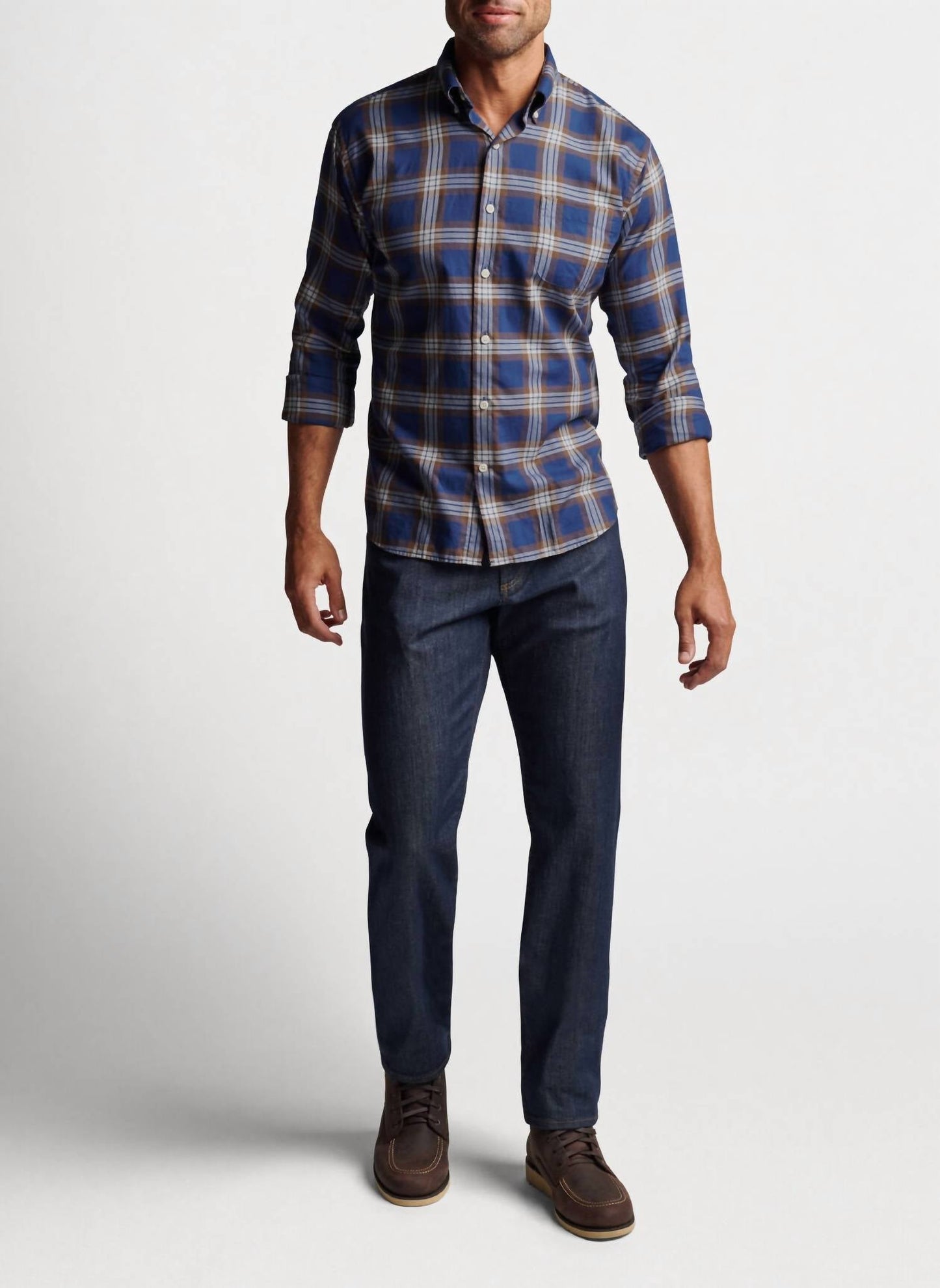 Peter Millar - Men's Orren Cotton Sport Shirt