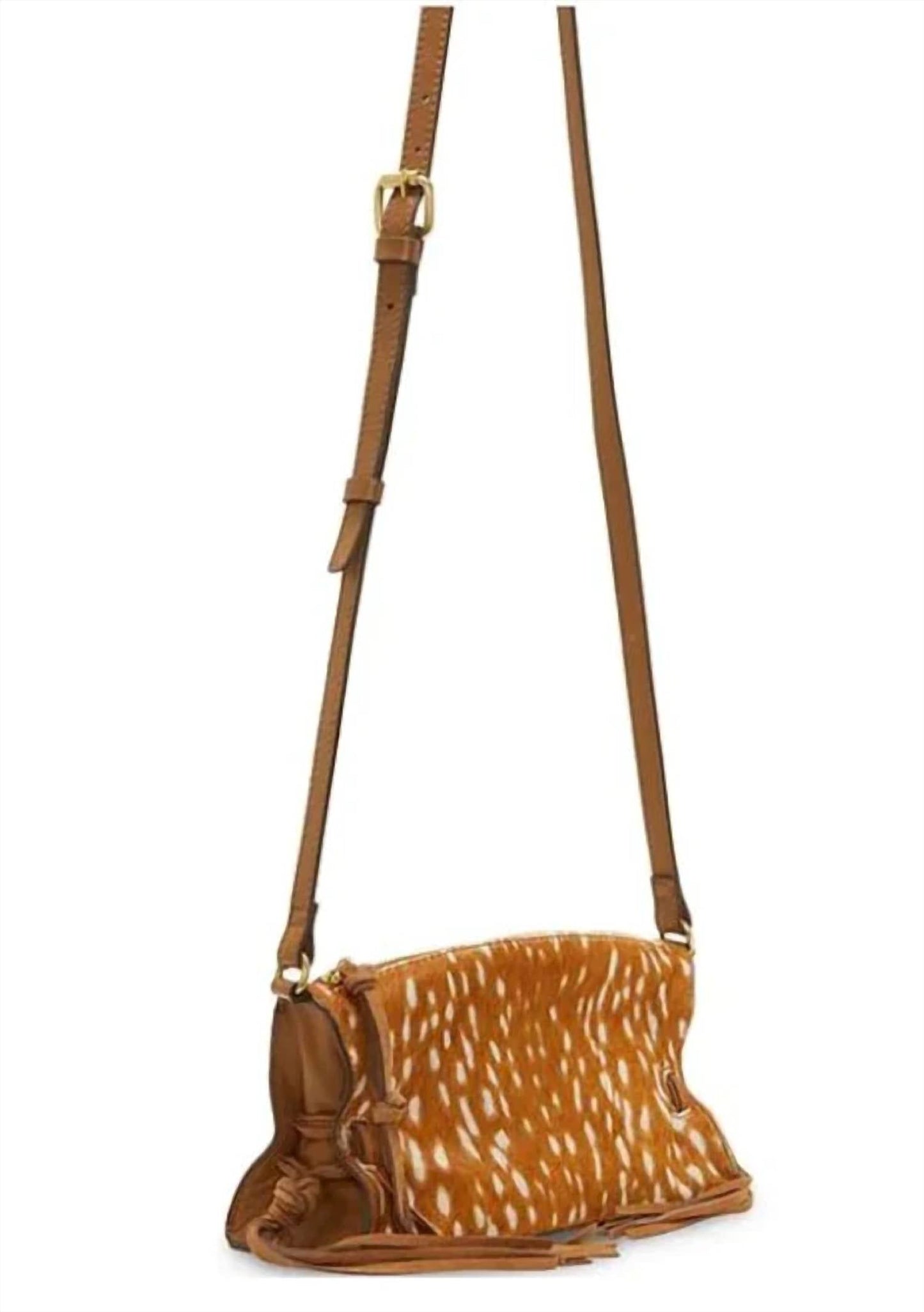 Lucky Brand - Women's Spotted Hair Cross Body/Shoulder Bag