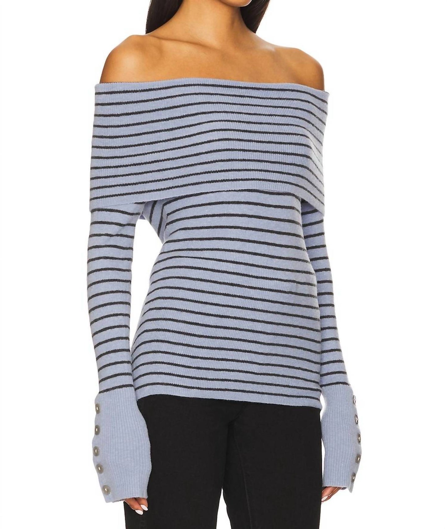 Free People - Evergreen Stripe Sweater