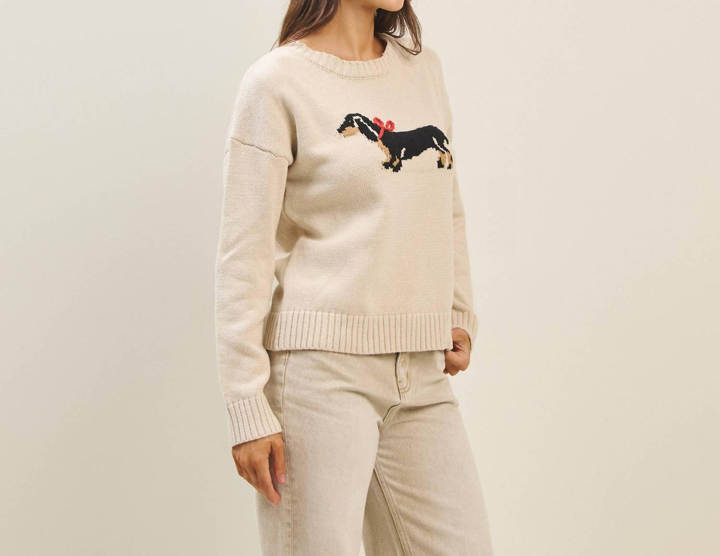 Able - Bow Dog Sweater