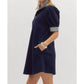 स्टाइल यूएसए - पुलओवर पोलो ड्रेस