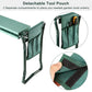 Foldable Garden Kneeler Seat with Tool Pouch