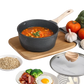 2.5 Qt Nonstick Saucepan with Detachable Handle