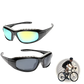2 Pack Padded Motorcycle Riding Glasses with Uv400 Mirror Lenses